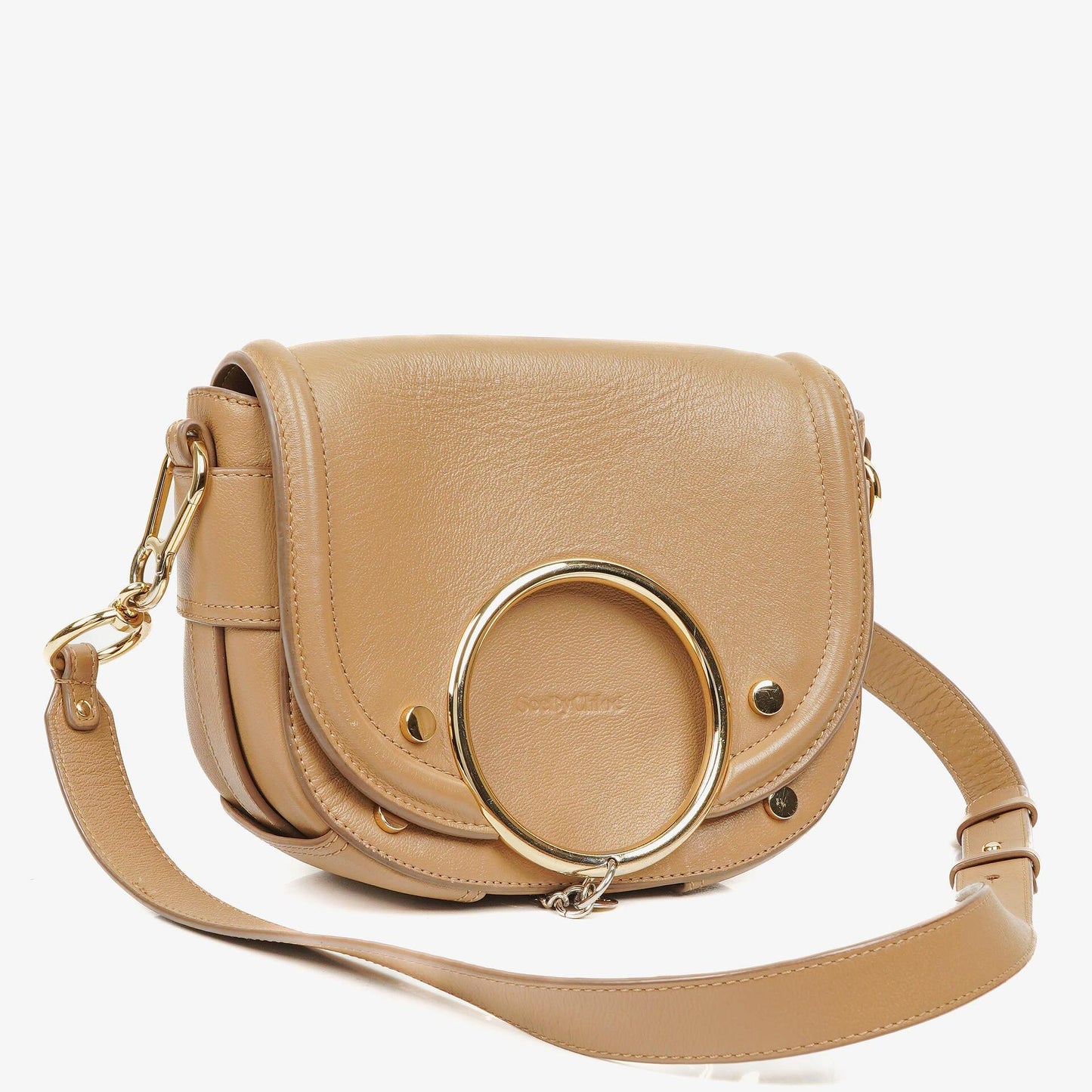 See by Chloe Schultertasche Braun Leder