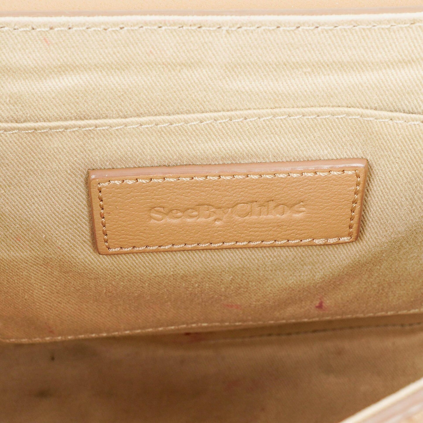 See by Chloe Schultertasche Braun Leder