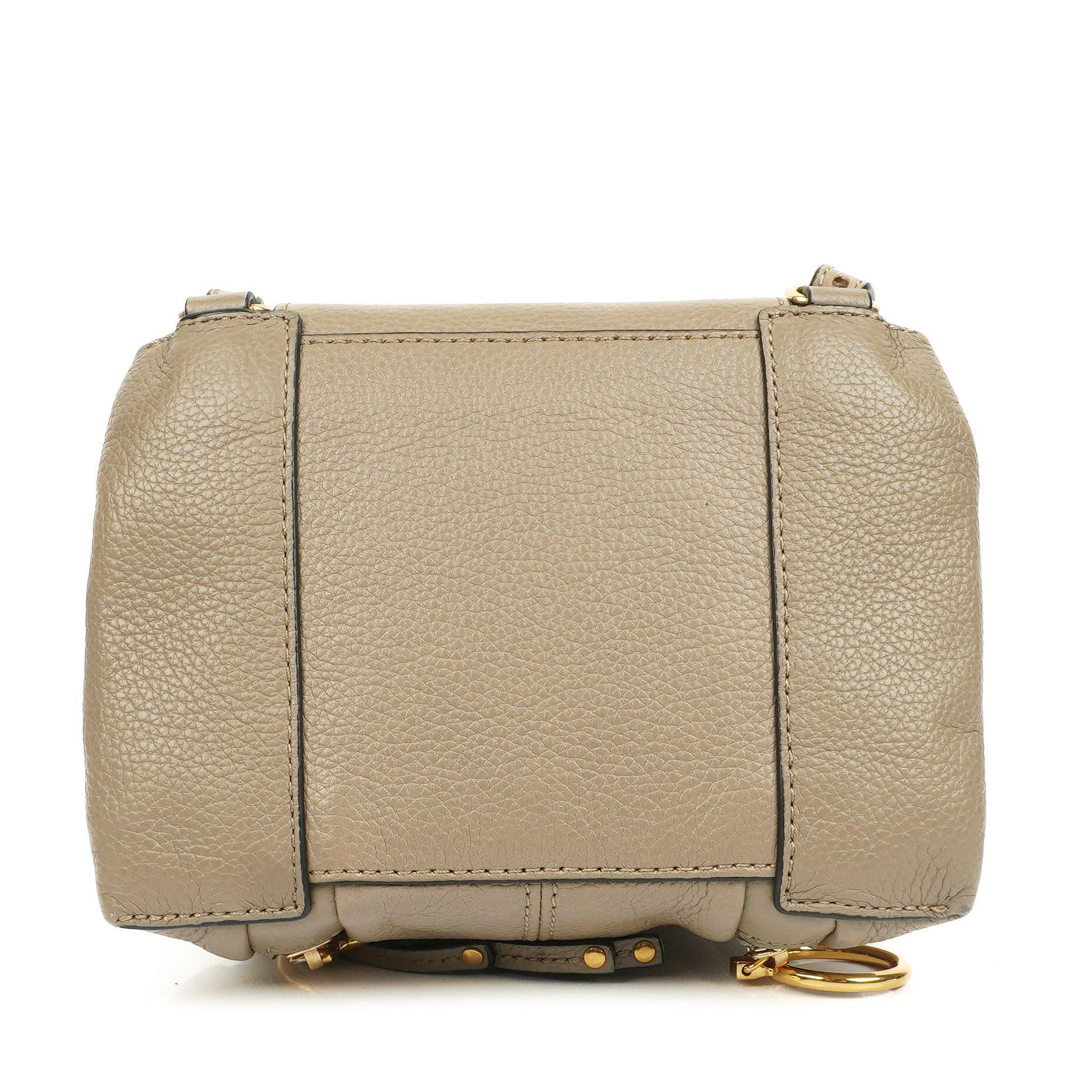 See by Chloé Olga Genarbter Leder Rucksack
