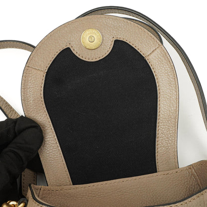 See by Chloé Olga Genarbter Leder Rucksack