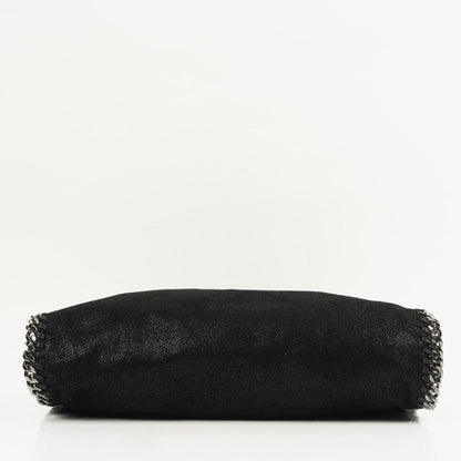 Stella McCartney Schwarze Falabella Tote Vegane Shaggy Deer