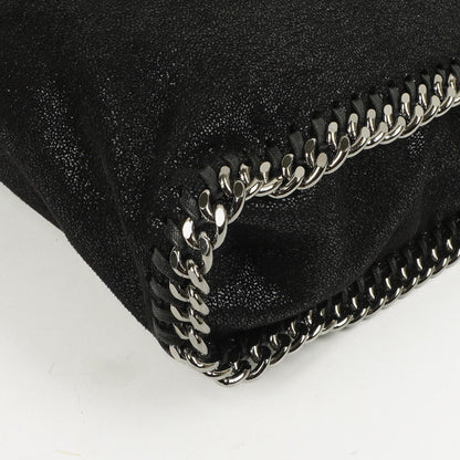 Stella McCartney Schwarze Falabella Tote Vegane Shaggy Deer
