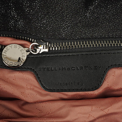 Stella McCartney Schwarze Falabella Tote Vegane Shaggy Deer