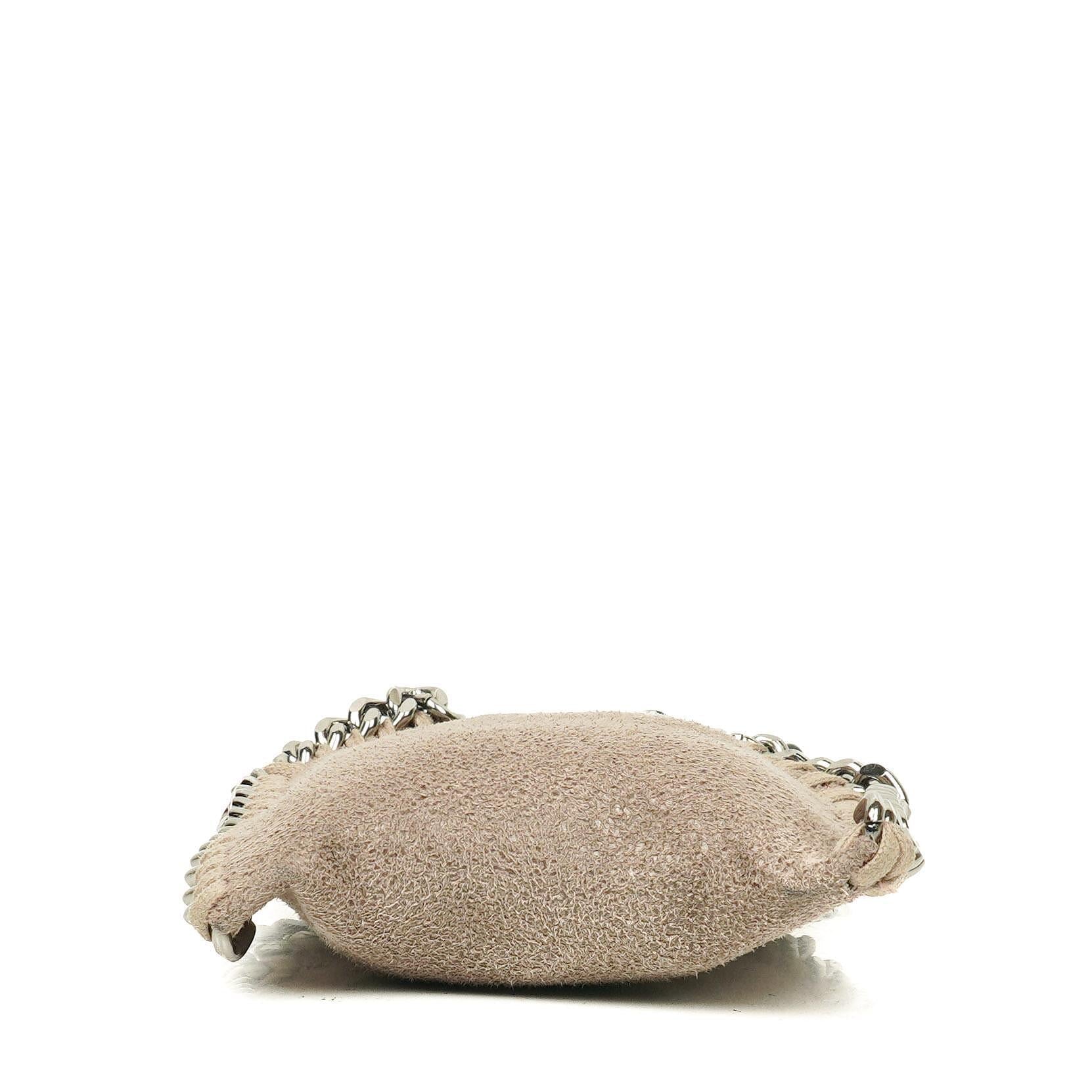 Stella McCartney Falabella Micro Tote aus veganem Shaggy Deer