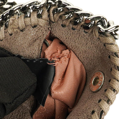 Stella McCartney Falabella Micro Tote aus veganem Shaggy Deer