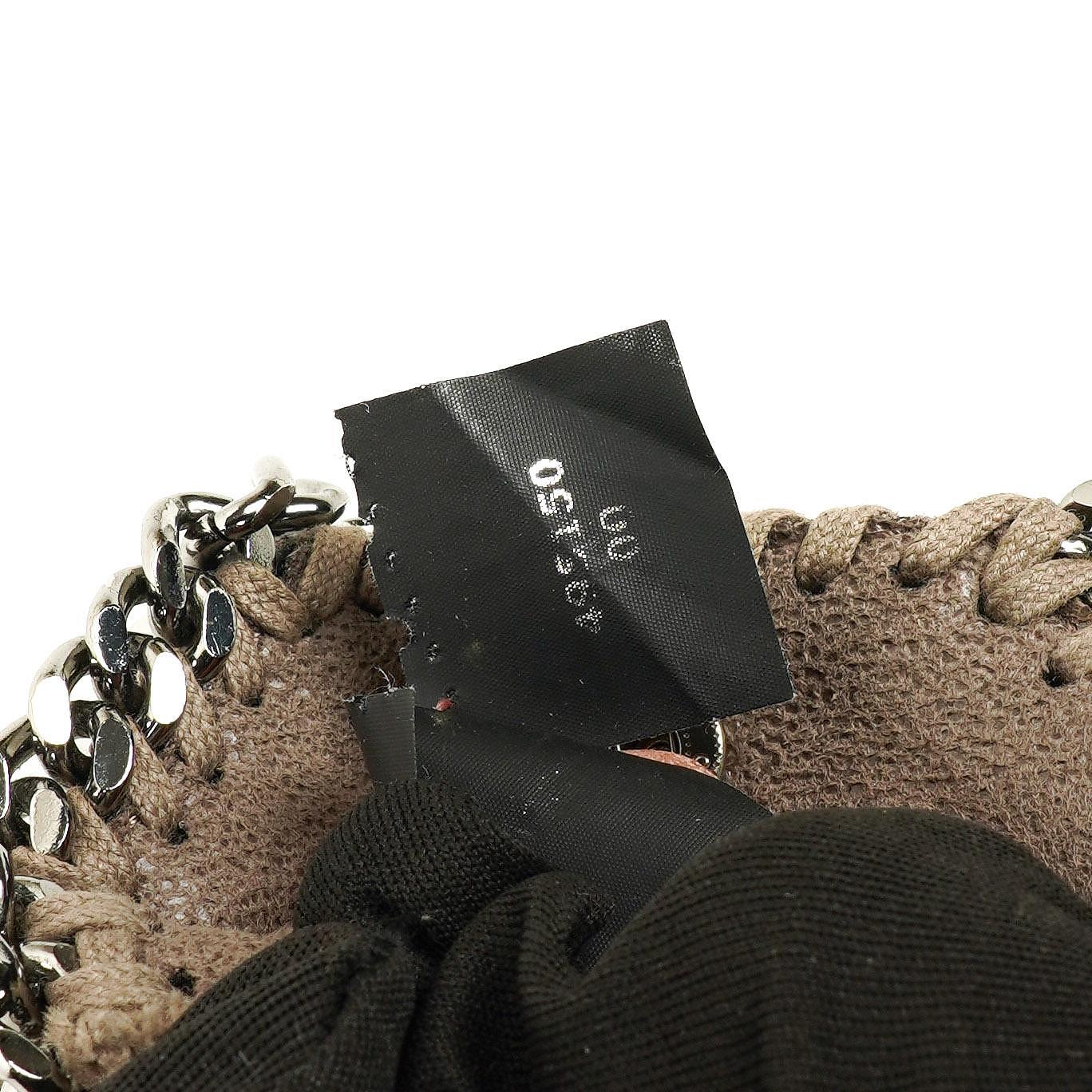 Stella McCartney Falabella Micro Tote aus veganem Shaggy Deer