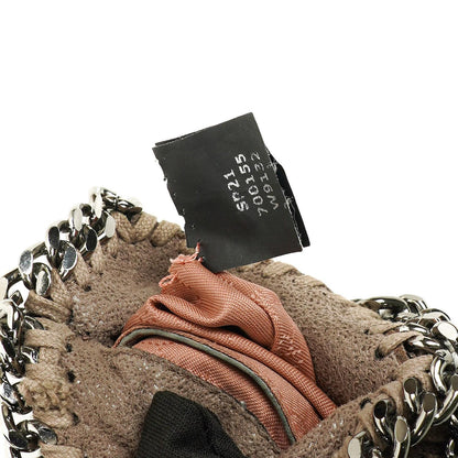 Stella McCartney Falabella Micro Tote aus veganem Shaggy Deer