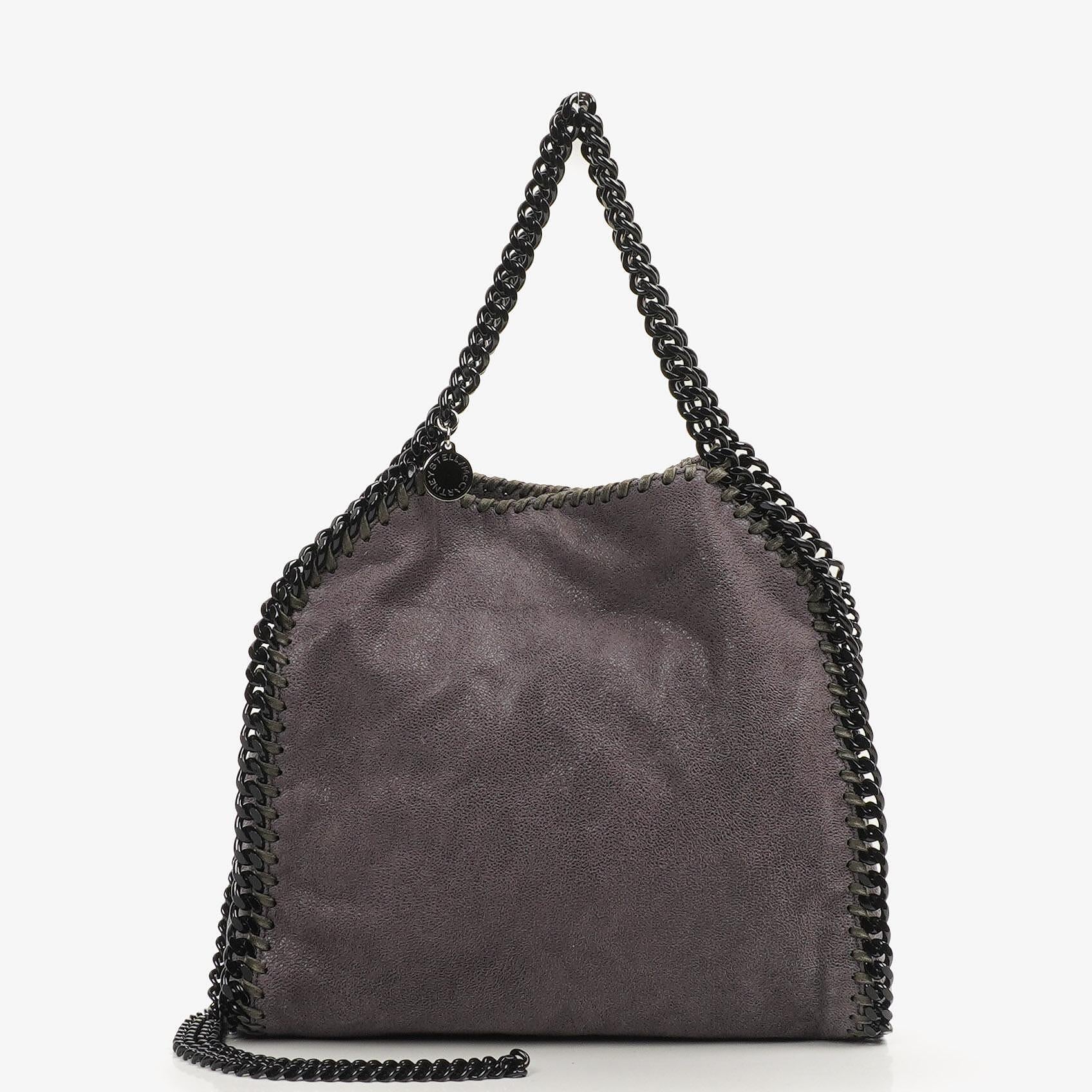 Stella McCartney Falabella Mini Tote Bark Vegan Shaggy Deer Klapptasche