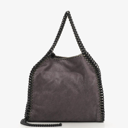 Stella McCartney Falabella Mini Tote Bark Vegan Shaggy Deer Klapptasche