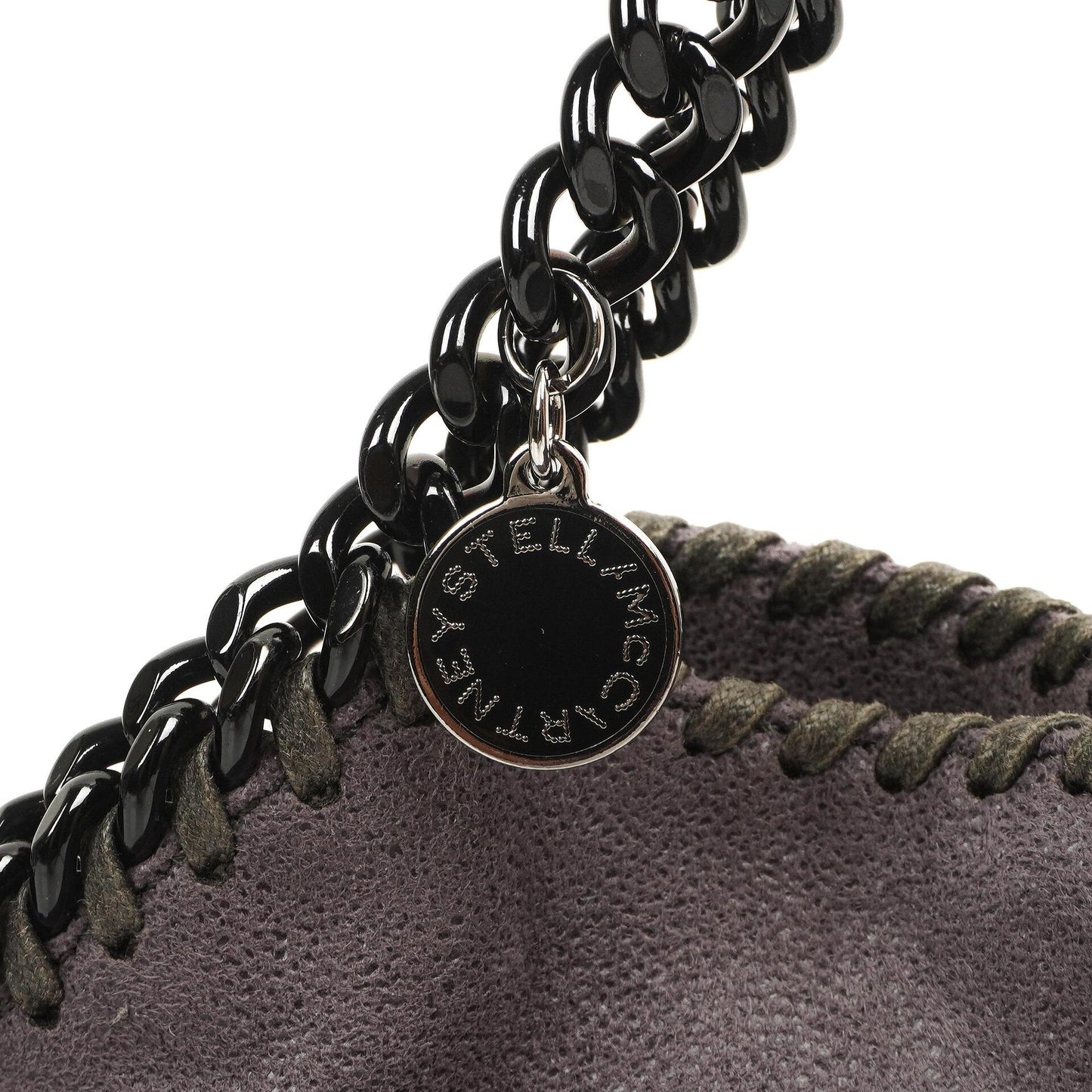 Stella McCartney Falabella Mini Tote Bark Vegan Shaggy Deer Klapptasche