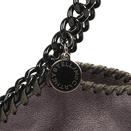 Stella McCartney Falabella Mini Tote Bark Vegan Shaggy Deer Klapptasche