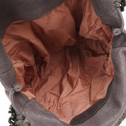 Stella McCartney Falabella Mini Tote Bark Vegan Shaggy Deer Klapptasche