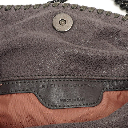 Stella McCartney Falabella Mini Tote Bark Vegan Shaggy Deer Klapptasche