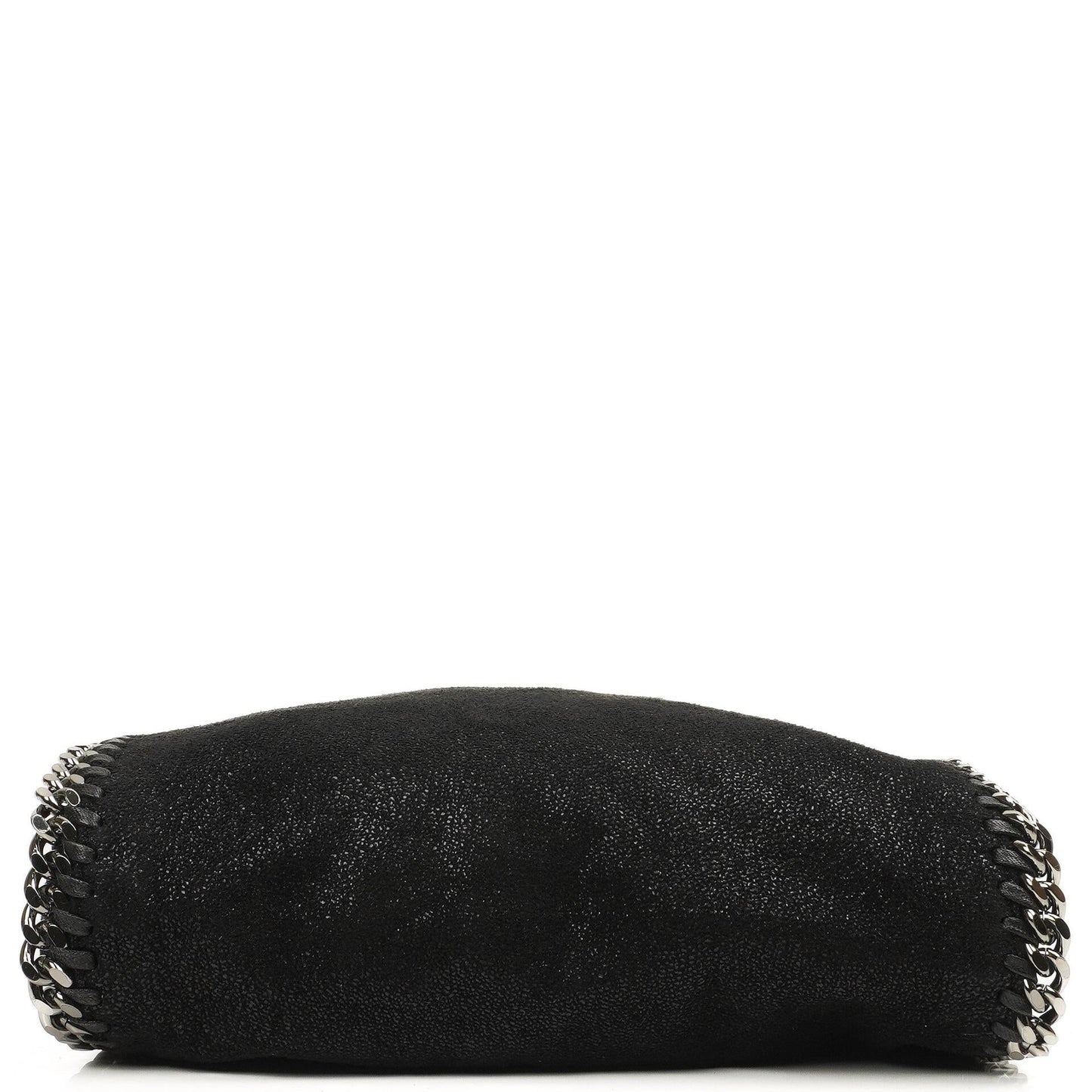 Stella McCartney Falabella Mini Tote Schwarz Vegan Shaggy Deer Klapptasche