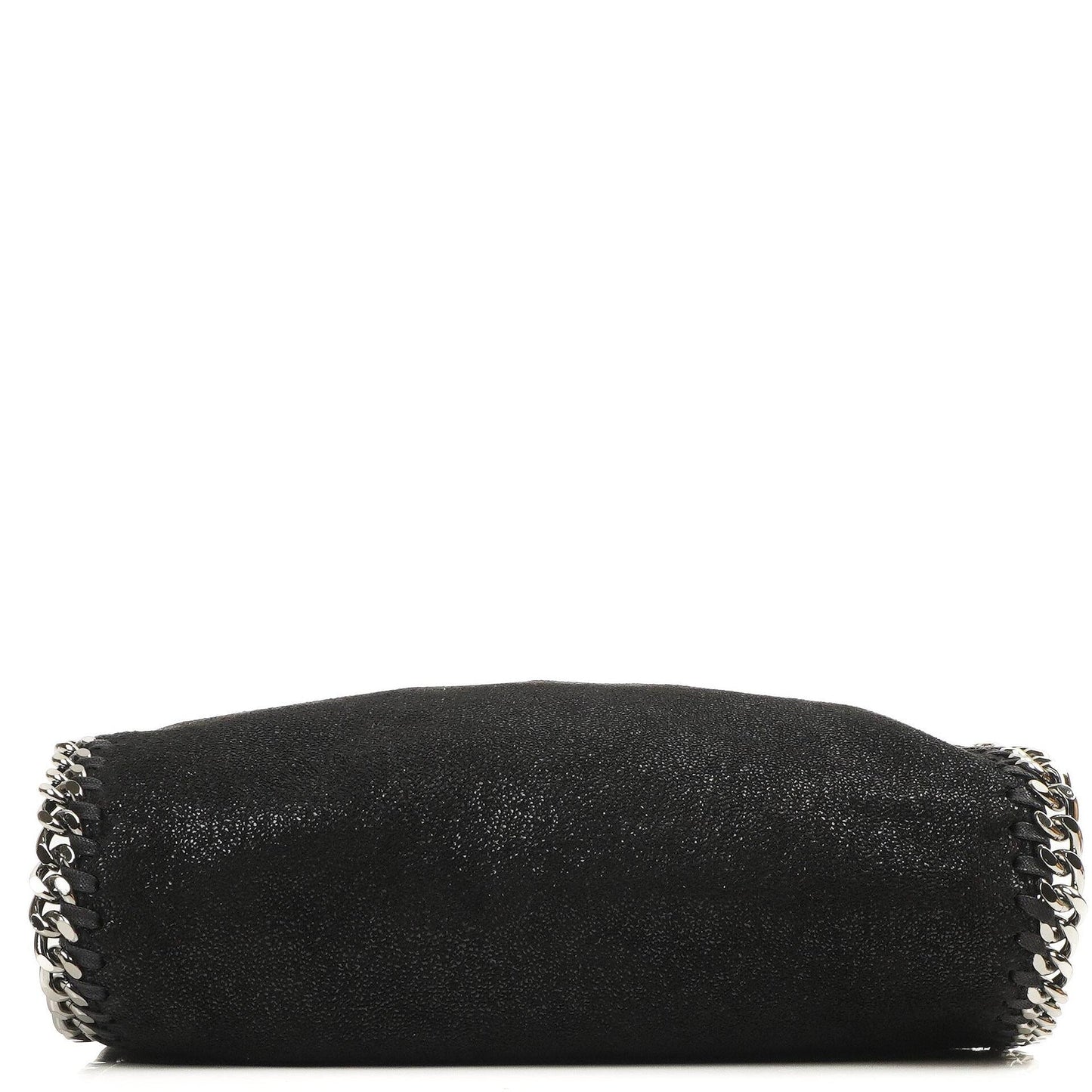 Stella McCartney Falabella Mini Tote Schwarz Vegan Shaggy Deer Klapptasche
