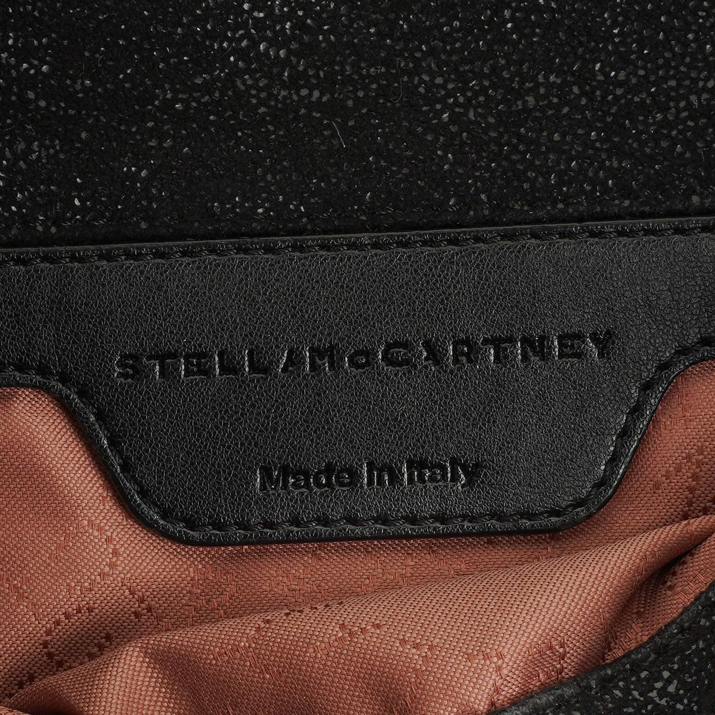 Stella McCartney Falabella Mini Tote Schwarze Vegane Shaggy Deer Fold-Over-Tasche