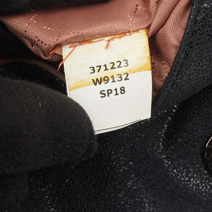 Stella McCartney Falabella Mini Tote Dunkelmarine Vegan Shaggy Deer Klapptasche