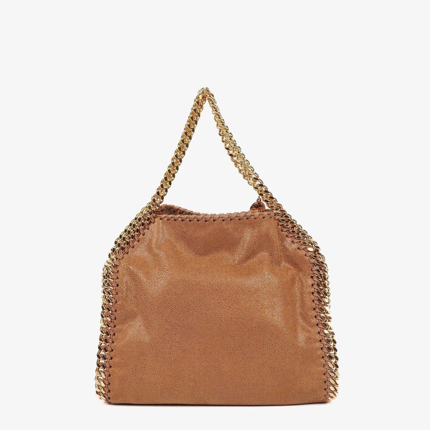 Stella McCartney Falabella Mini Tote Fold Over Tasche aus veganem Shaggy Deer