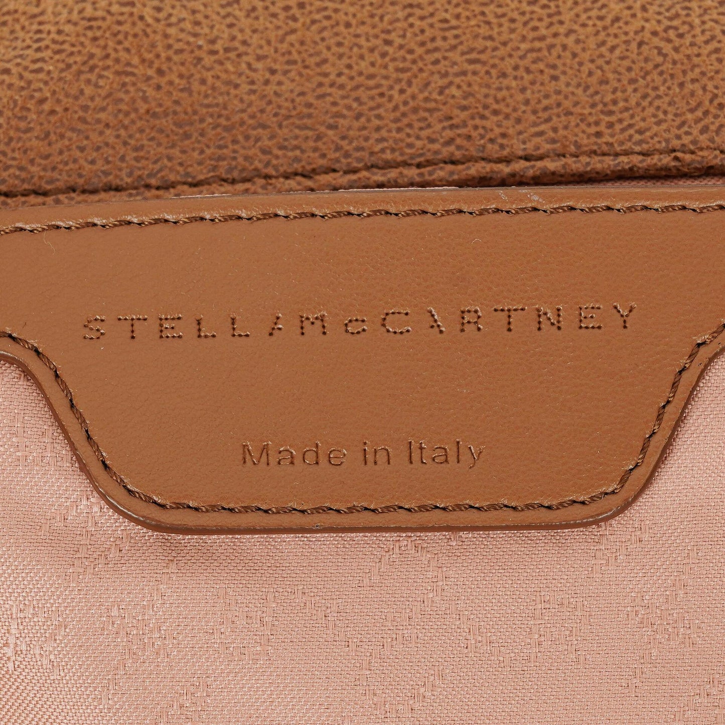 Stella McCartney Falabella Mini Tote Fold Over Tasche aus veganem Shaggy Deer