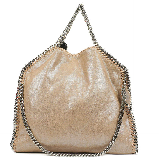 Stella McCartney Falabella Pearl Tote Vegane Shaggy Deer Fold-Over-Tasche
