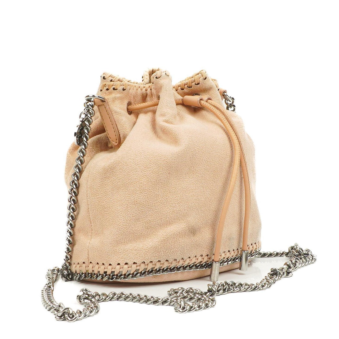 Stella McCartney Falabella Bucket-Tasche Klein Powder Shaggy Deer