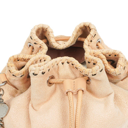 Stella McCartney Falabella Bucket-Tasche Klein Powder Shaggy Deer