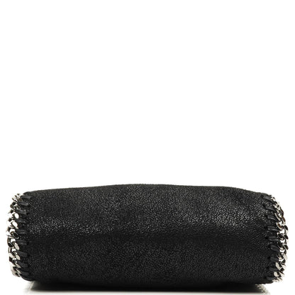 Stella McCartney Falabella Tiny Tote Schwarz Vegan Shaggy Deer