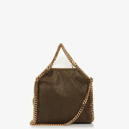 Stella McCartney Falabella Tiny Tote aus veganem Shaggy Deer