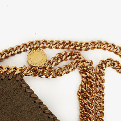 Stella McCartney Falabella Tiny Tote aus veganem Shaggy Deer