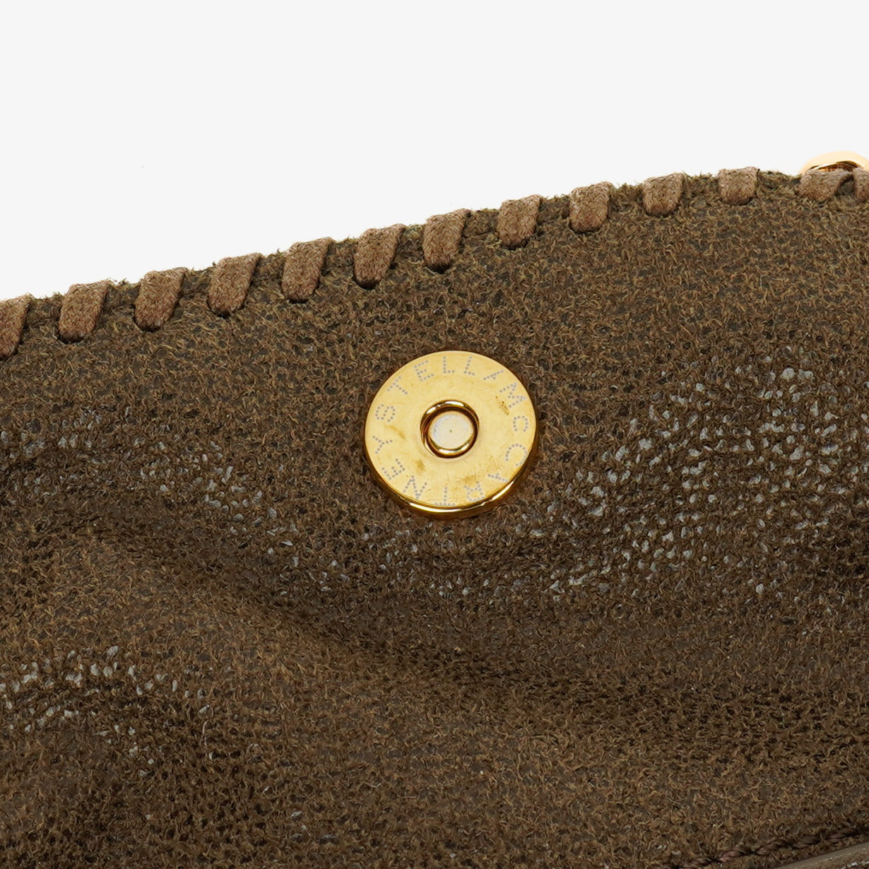 Stella McCartney Falabella Tiny Tote aus veganem Shaggy Deer