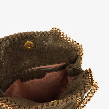 Stella McCartney Falabella Tiny Tote aus veganem Shaggy Deer