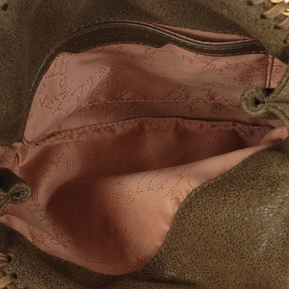 Stella McCartney Falabella Tiny Tote aus veganem Shaggy Deer