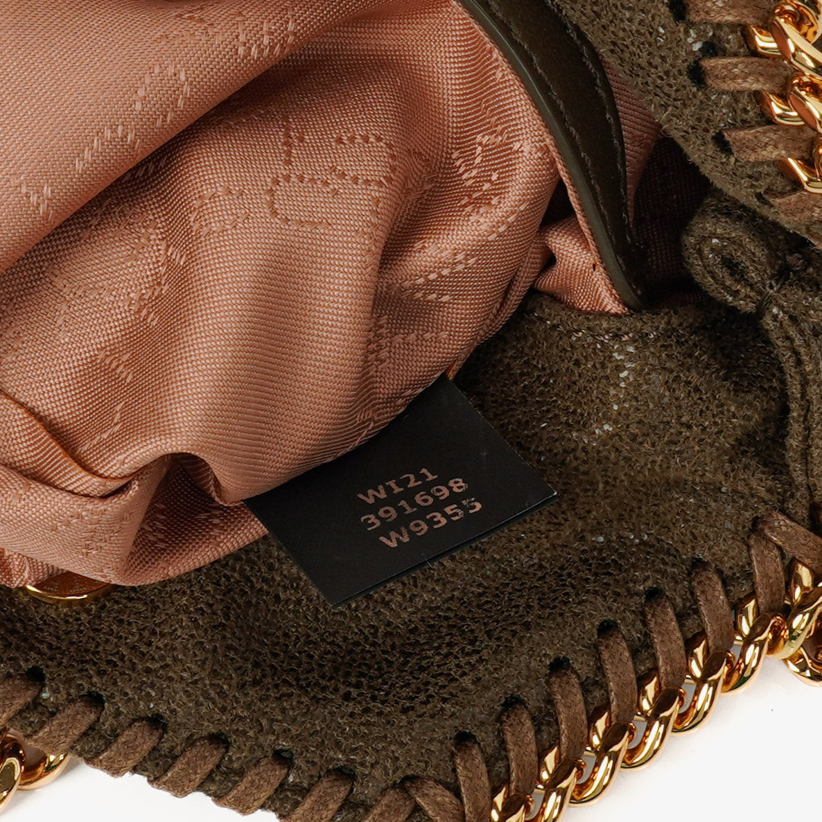 Stella McCartney Falabella Tiny Tote aus veganem Shaggy Deer