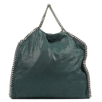 Stella McCartney Falabella Tote Vegan Shaggy Deer Fold Over Tasche