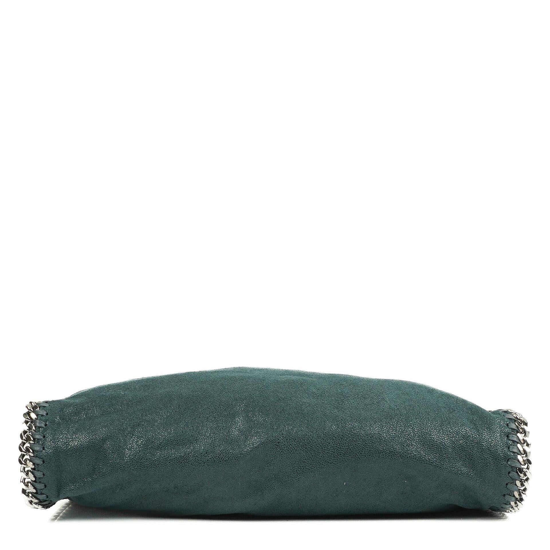 Stella McCartney Falabella Tote Vegan Shaggy Deer Fold Over Tasche