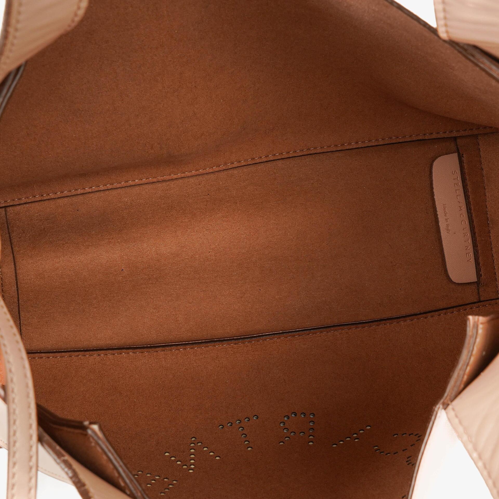 Stella McCartney Logo Umhängetasche Powder Tote-Tasche