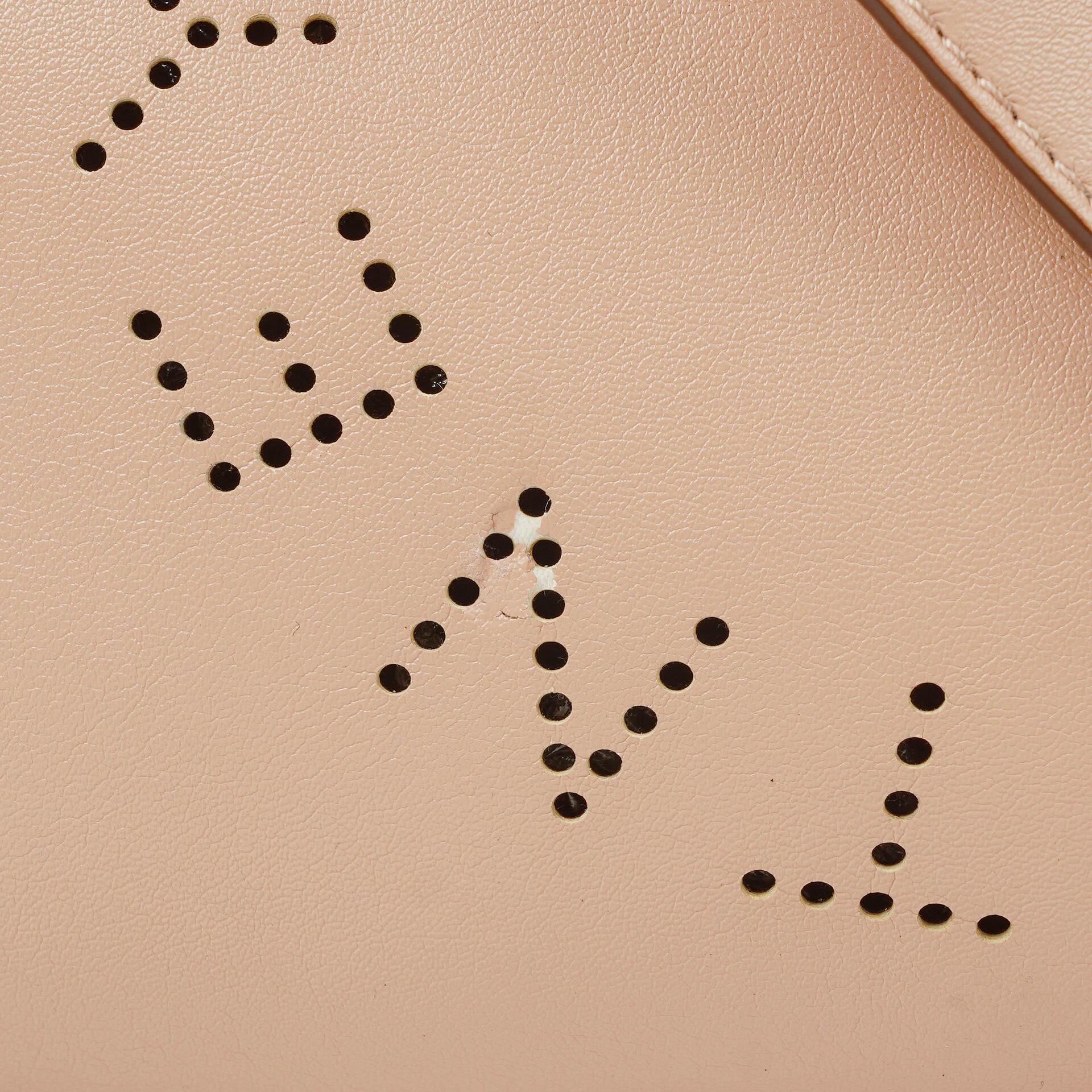 Stella McCartney Logo Umhängetasche Powder Tote-Tasche