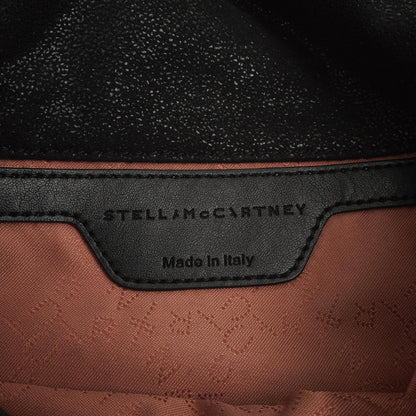 Stella McCartney Mini Falabella Schwarze Vegan Shaggy Deer Schultertasche