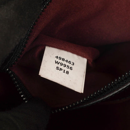 Stella McCartney Mini Falabella Box Handtasche mit Tragegriff aus schwarzem Eco Alter Nappa