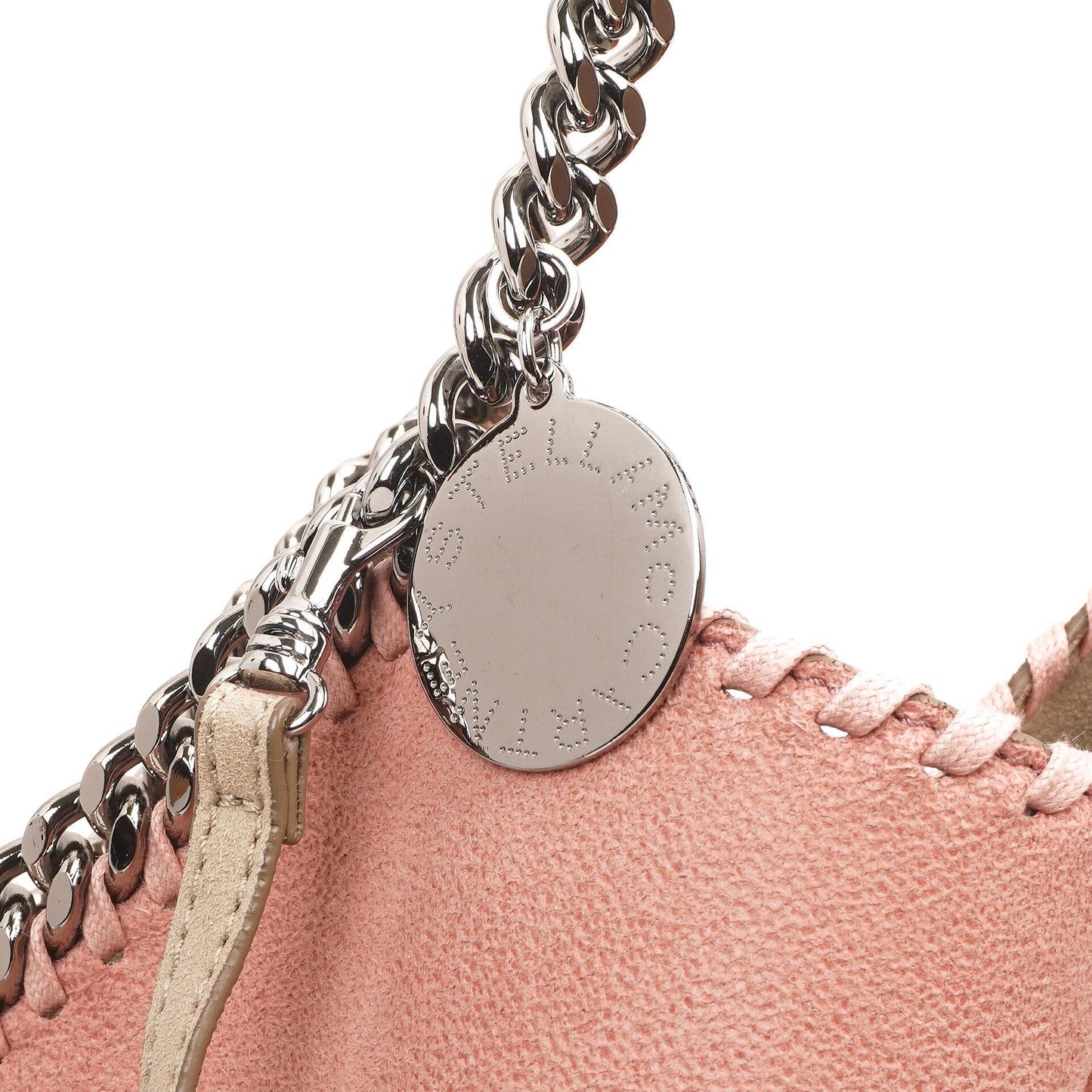Stella McCartney Wendbare Falabella Tote Blush Pink Veganes Shaggy Deer