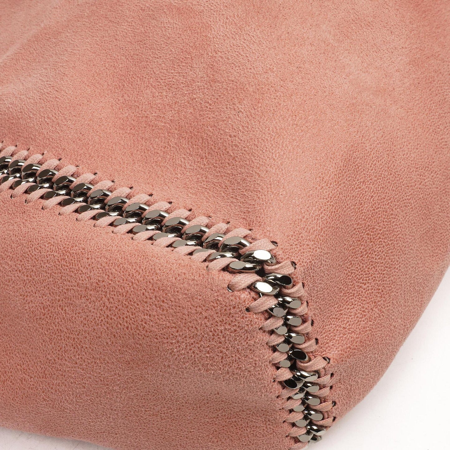 Stella McCartney Wendbare Falabella Tote Blush Pink Veganes Shaggy Deer