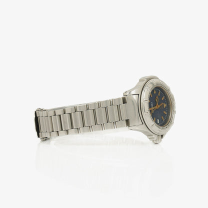TAG Heuer Professional 4000 Serie Quarz-Armbanduhr aus Edelstahl