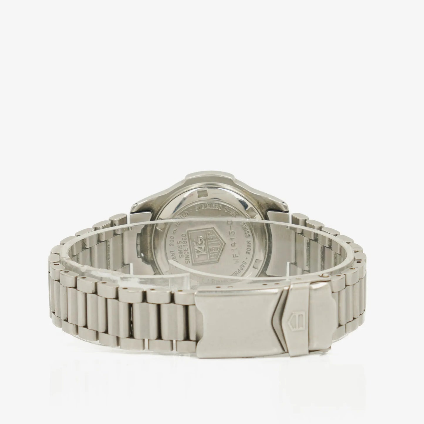 TAG Heuer Professional 4000 Serie Quarz-Armbanduhr aus Edelstahl