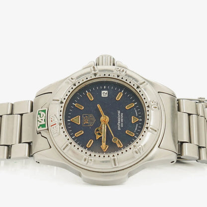 TAG Heuer Professional 4000 Serie Quarz-Armbanduhr aus Edelstahl