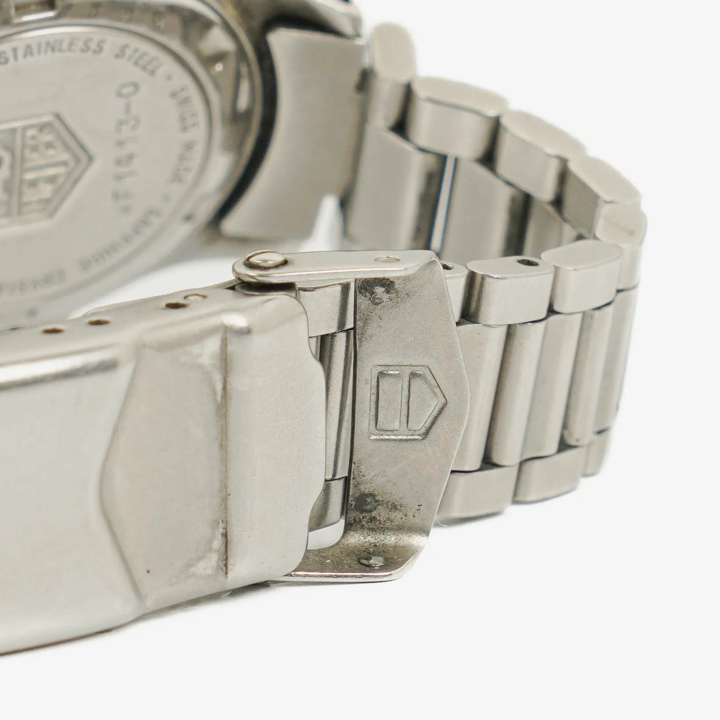 TAG Heuer Professional 4000 Serie Quarz-Armbanduhr aus Edelstahl