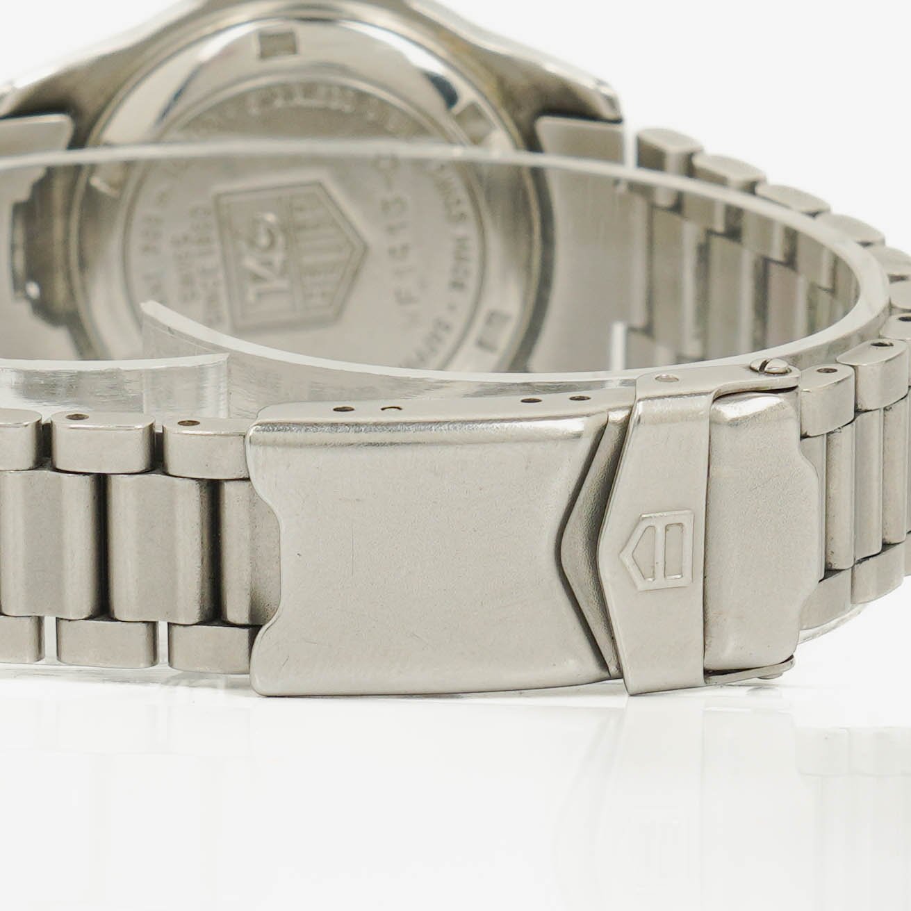 TAG Heuer Professional 4000 Serie Quarz-Armbanduhr aus Edelstahl