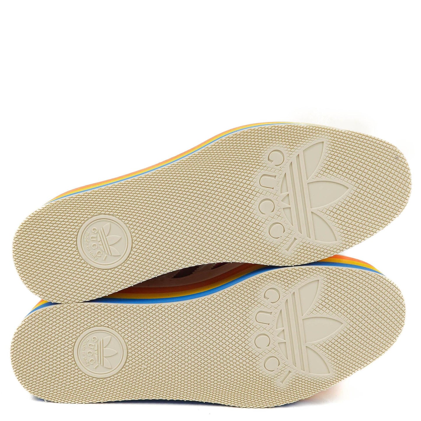 The Gucci x Adidas Gazelle Plateau Rot