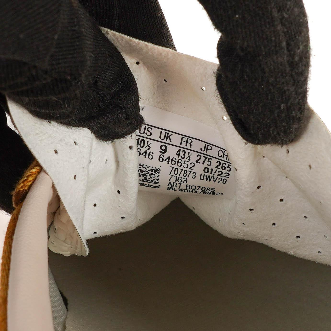 The Gucci x Adidas Jacquard Gestreifte Keilabsatz Sneaker