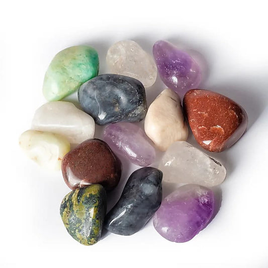 Trommelsteine Mix Brasilien A - Qualität - ±3 - 5cm; ±5000g - Laminimas e.K