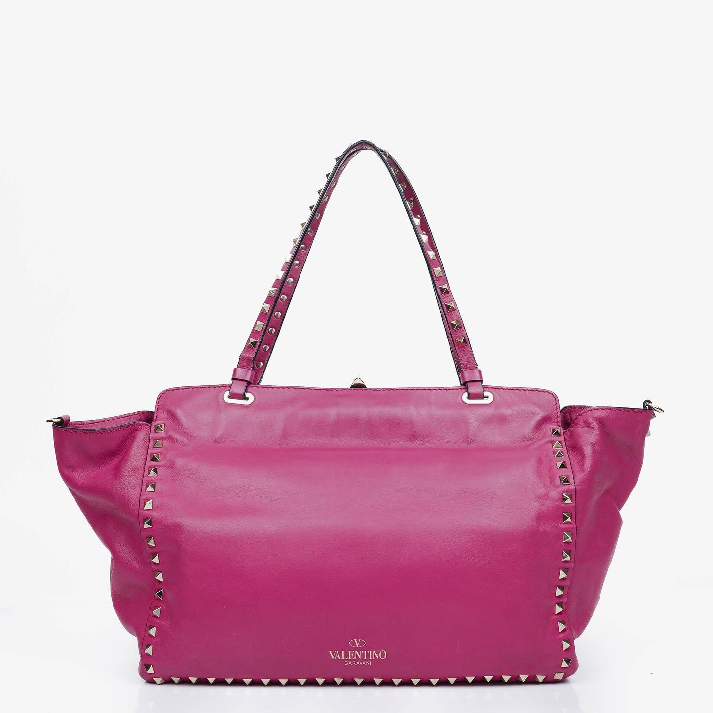 Valentino Garavani Medium Rockstud Tote Bag in Pink